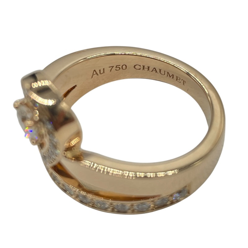 ショーメ CHAUMET ジョゼフィーヌリング ピンクゴールド Au750 ダイヤモンド ジュエリー