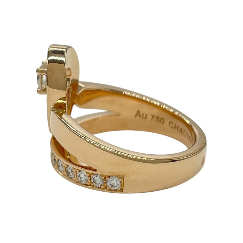 ショーメ CHAUMET ジョゼフィーヌリング ピンクゴールド Au750 ダイヤモンド ジュエリー