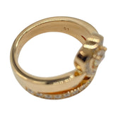 ショーメ CHAUMET ジョゼフィーヌリング ピンクゴールド Au750 ダイヤモンド ジュエリー