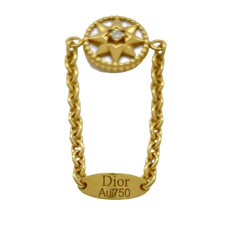 クリスチャン・ディオール Christian Dior ローズデヴァンリング ゴールド Au750 ジュエリー