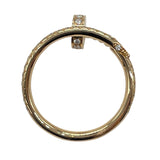 カルティエ Cartier ジュストアンクルダイヤリングSM ピンクゴールド Au750 ダイヤモンド ジュエリー