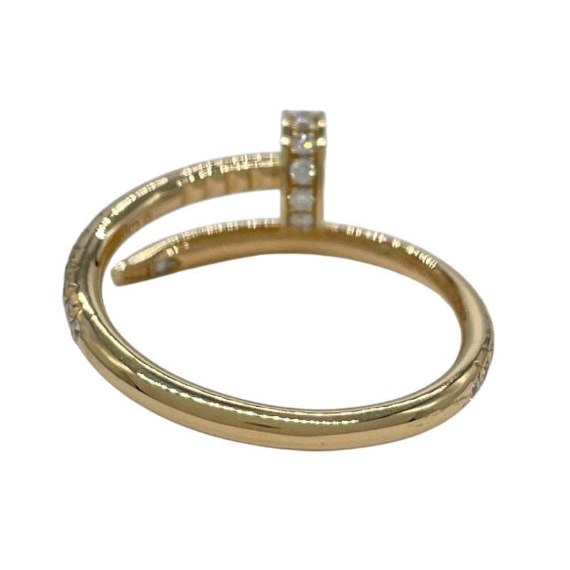 カルティエ Cartier ジュストアンクルダイヤリングSM ピンクゴールド Au750 ダイヤモンド ジュエリー