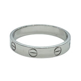 カルティエ Cartier ミニラブリング プラチナ Pt950 ジュエリー