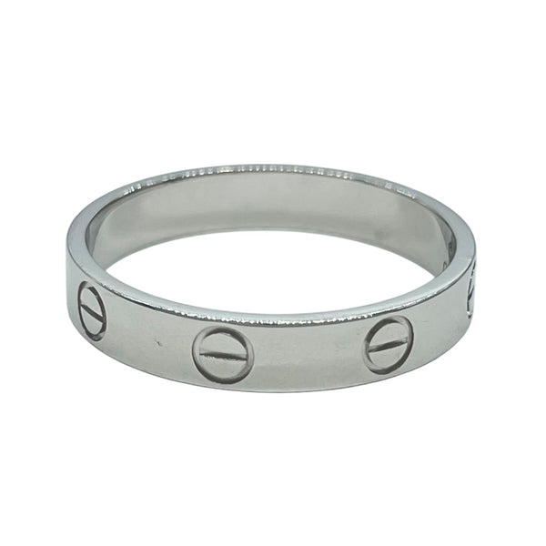 カルティエ Cartier ミニラブリング プラチナ Pt950 ジュエリー