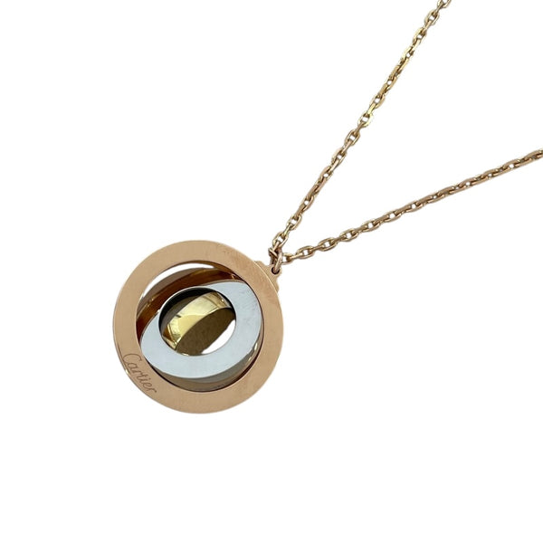 カルティエ Cartier トリニティ ネックレス K18YG/K18WG/K18PG ジュエリー