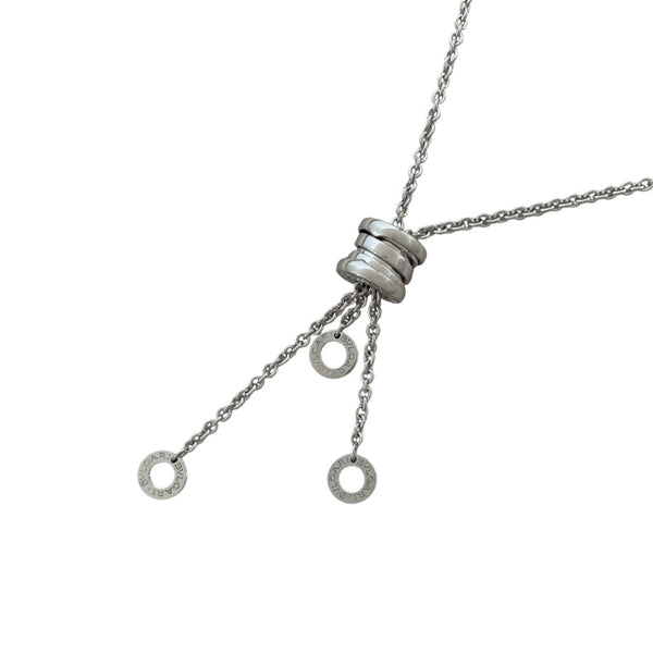 ブルガリ BVLGARI ビーゼロワン エレメントネックレス CL853896 K18WG ジュエリー