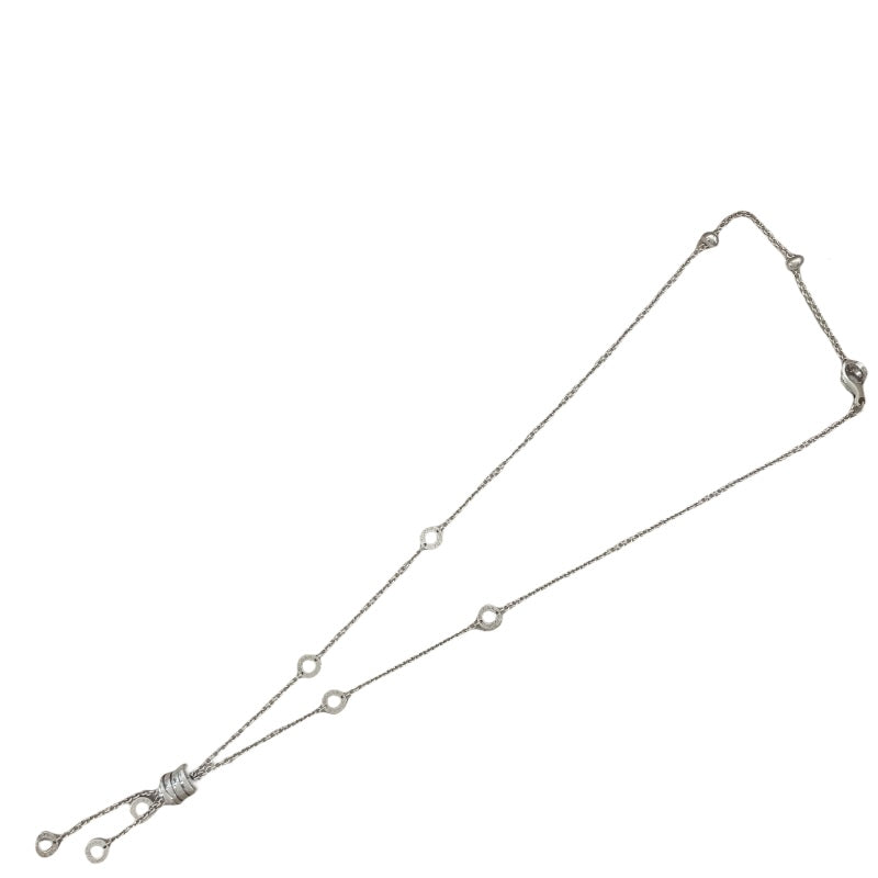 ブルガリ BVLGARI ビーゼロワン エレメントネックレス CL853896 K18WG ジュエリー