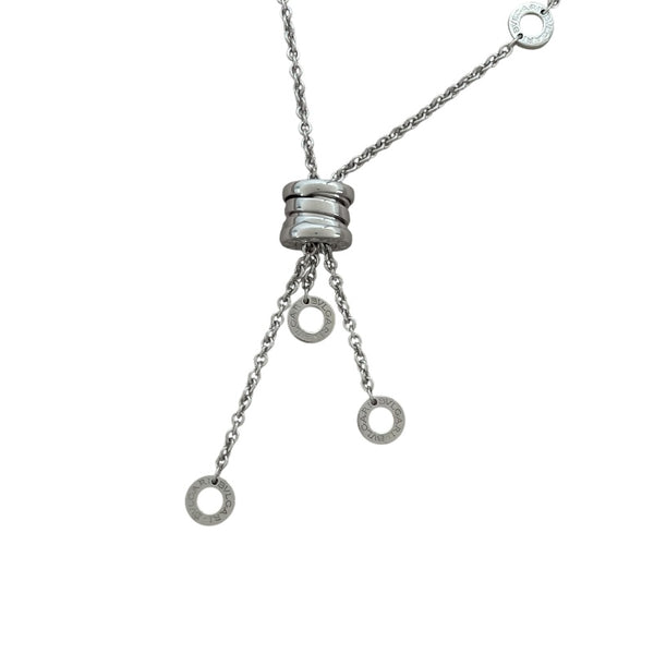 ブルガリ BVLGARI ビーゼロワン エレメントネックレス CL853896 K18WG ジュエリー