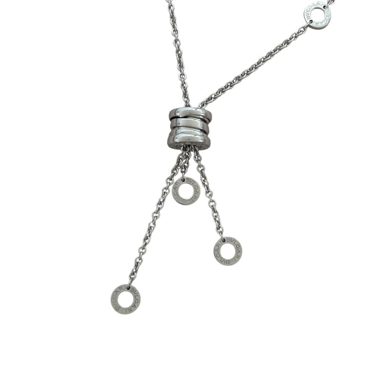 ブルガリ BVLGARI ビーゼロワン エレメントネックレス CL853896 K18WG ジュエリー