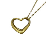 ティファニー TIFFANY＆CO オープンハートネックレス K18YG ジュエリー