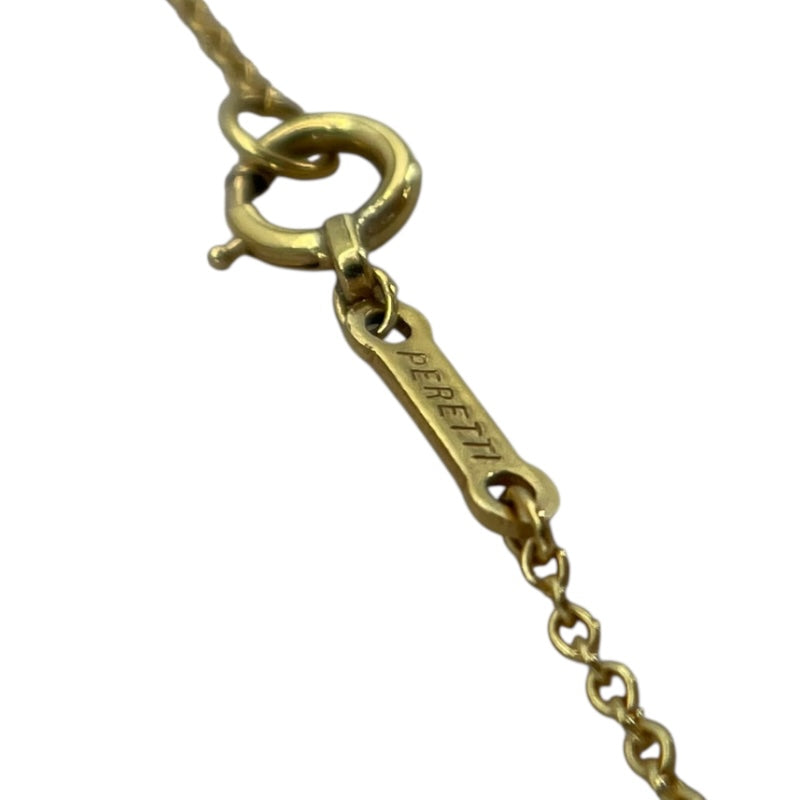 ティファニー TIFFANY＆CO オープンハートネックレス K18YG ジュエリー