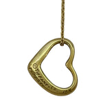 ティファニー TIFFANY＆CO オープンハートネックレス K18YG ジュエリー