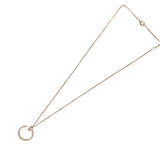 カルティエ Cartier ジュスト アン クル ダイヤ ネックレス B7224893 K18PG ダイヤモンド ジュエリー