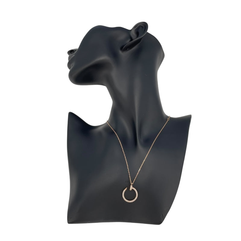 カルティエ Cartier ジュスト アン クル ダイヤ ネックレス B7224893 K18PG ダイヤモンド ジュエリー