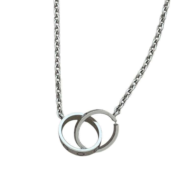 カルティエ Cartier ベビーラブ ネックレス K18WG ジュエリー