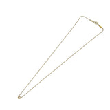 ティファニー TIFFANY＆CO バイザヤード ネックレス 0.19ct K18YG ダイヤモンド ジュエリー