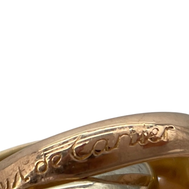 カルティエ Cartier トリニティリング ピンクゴールド×ホワイトゴールド×ゴールド 750 ジュエリー