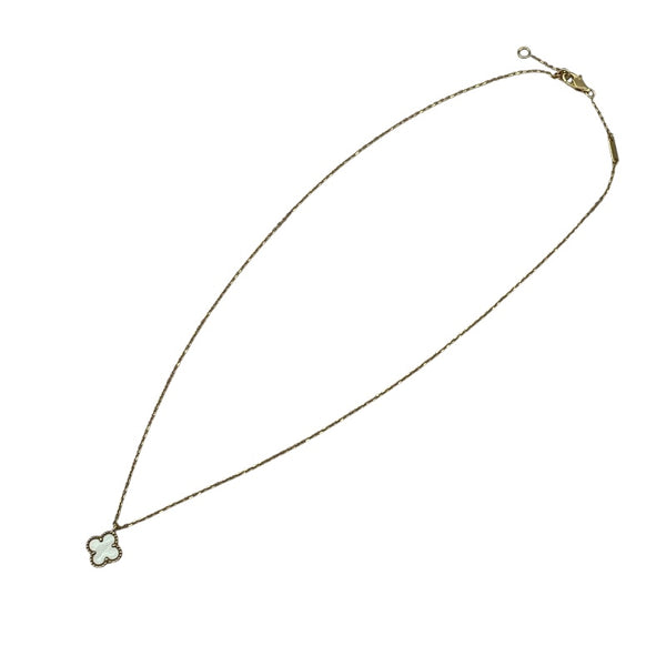 ヴァンクリーフ＆アーペル Van Cleef & Arpels スウィート アルハンブラ ネックレス ゴールド Au750/MOP ジュエリー
