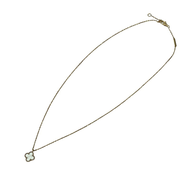 ヴァンクリーフ＆アーペル Van Cleef & Arpels スウィート アルハンブラ ネックレス ゴールド Au750/MOP ジュエリー