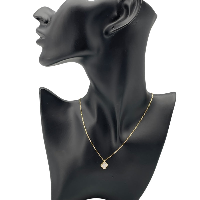 ヴァンクリーフ＆アーペル Van Cleef & Arpels スウィート アルハンブラ ネックレス ゴールド Au750/MOP ジュエリー