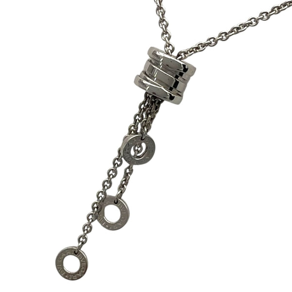 ブルガリ BVLGARI ビーゼロワンエレメントネックレス ホワイトゴールド 750 ジュエリー