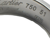 カルティエ Cartier タンクリング ホワイトゴールド 750/ピンクトルマリン ジュエリー