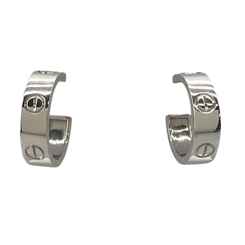 カルティエ Cartier ラブフープピアス ホワイトゴールド 750/ ジュエリー
