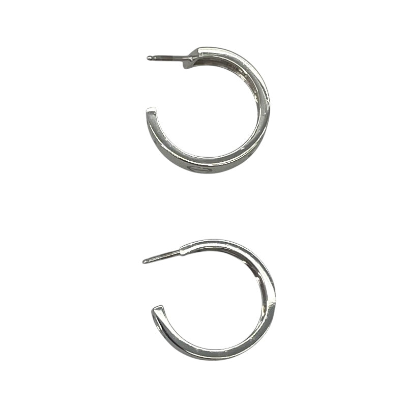 カルティエ Cartier ラブフープピアス ホワイトゴールド 750