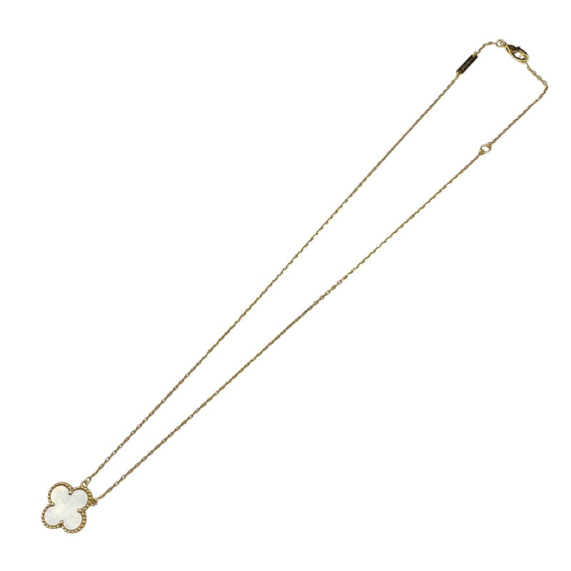 ヴァンクリーフ＆アーペル Van Cleef & Arpels ヴィンテージアルハンブラネックレス ゴールド Au750/マザーオブパール ジュエリー