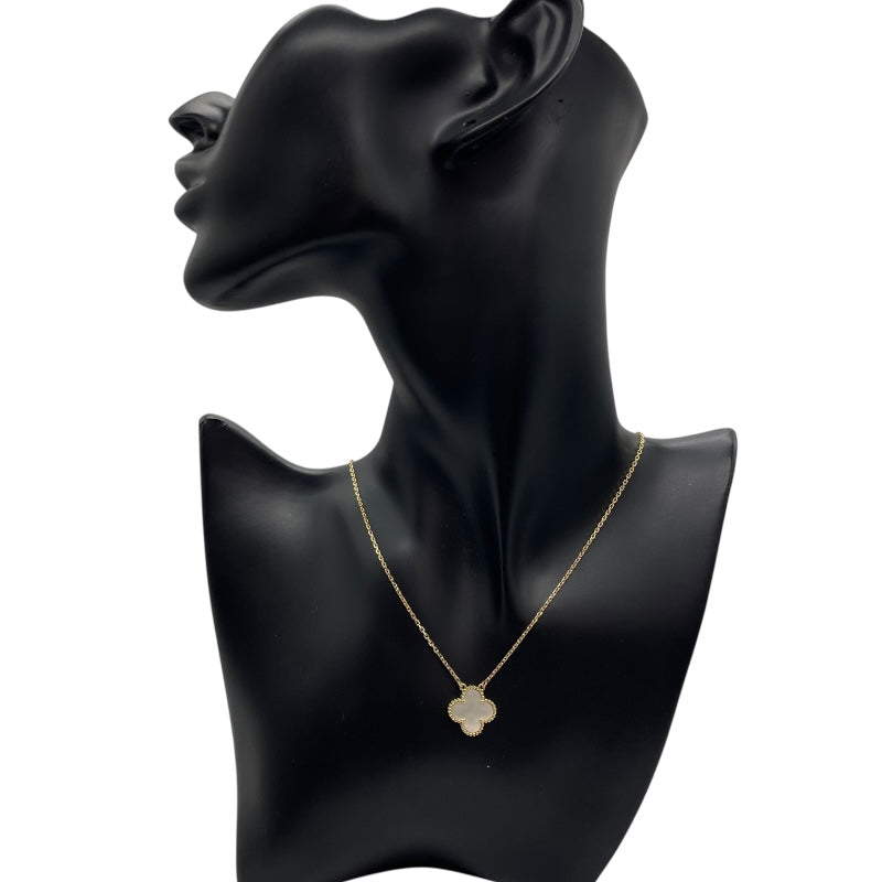 ヴァンクリーフ＆アーペル Van Cleef & Arpels ヴィンテージアルハンブラネックレス ゴールド Au750/マザーオブパール ジュエリー