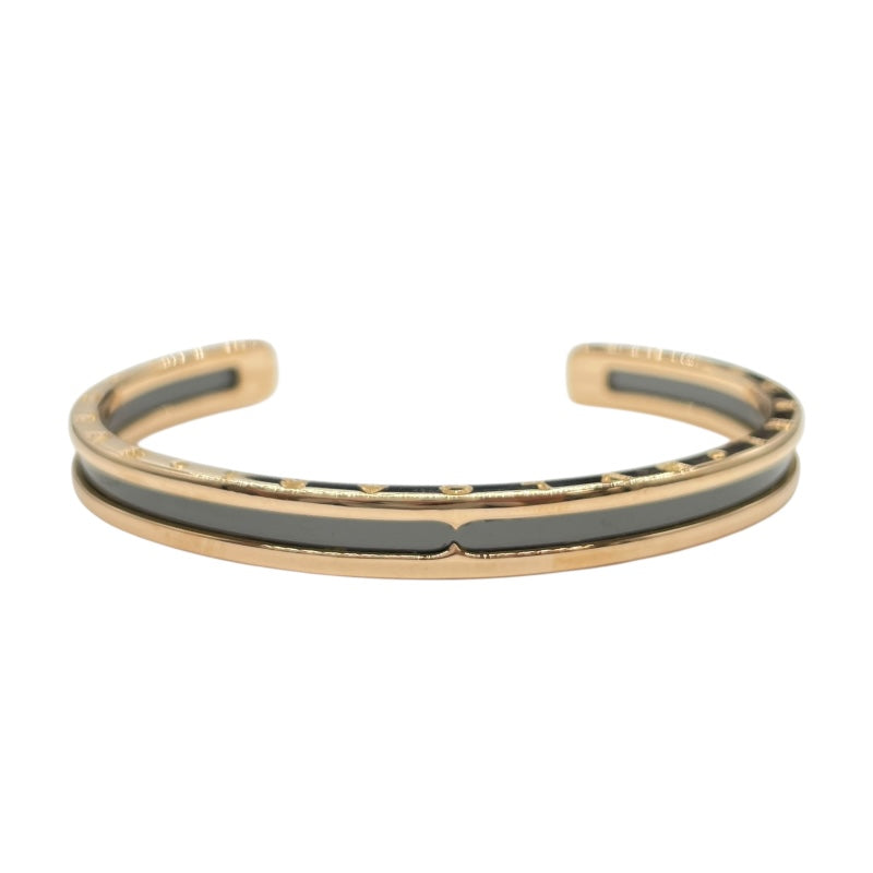 ブルガリ BVLGARI ビーゼロワンバングルS ピンクゴールド Au750/スチール ジュエリー