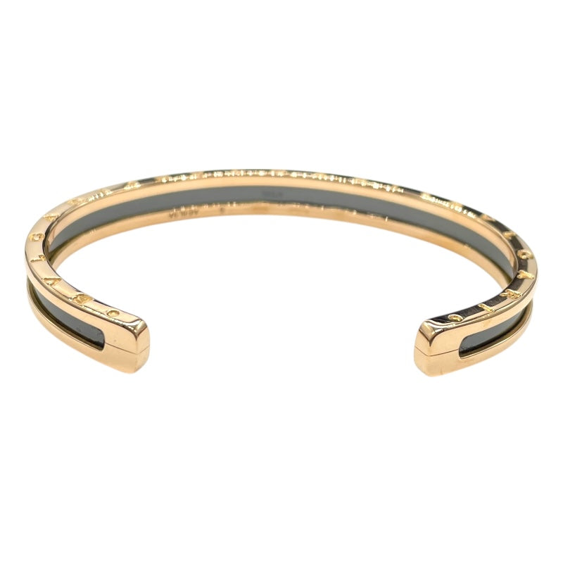 ブルガリ BVLGARI ビーゼロワンバングルS ピンクゴールド Au750/スチール ジュエリー