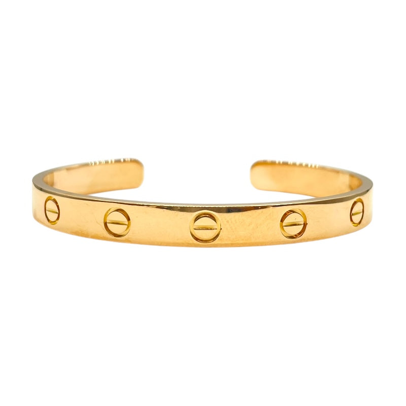カルティエ Cartier オープンラブブレス ピンクゴールド 750PG ジュエリー
