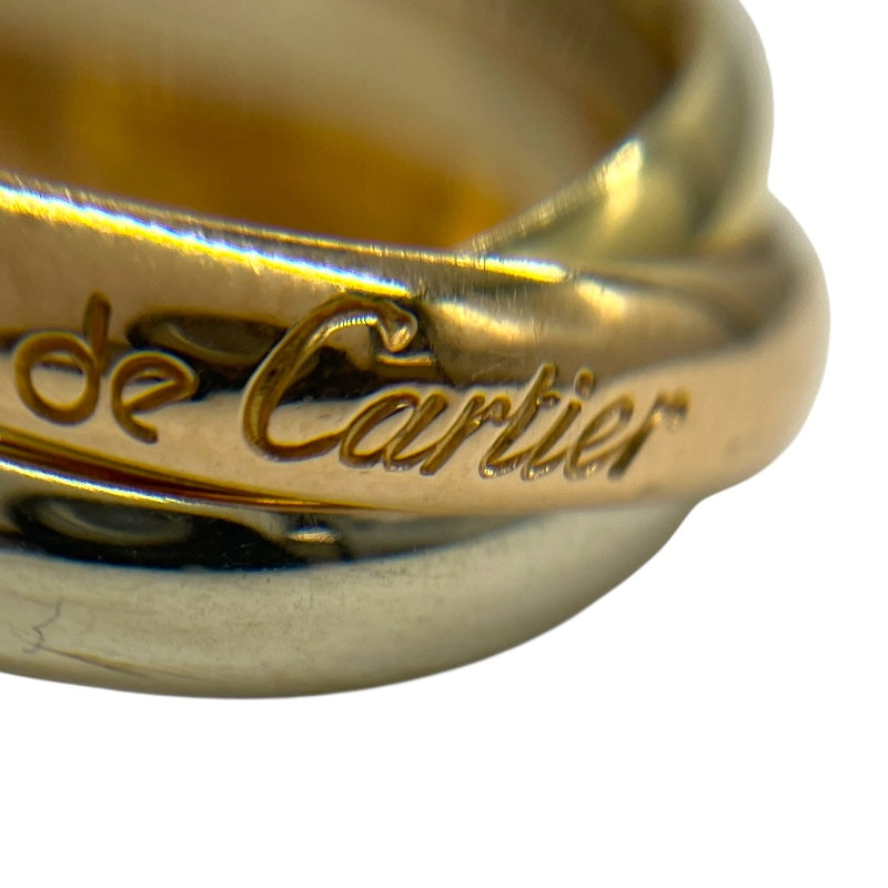 カルティエ Cartier トリニティリング ピンクゴールド×ホワイトゴールド×ゴールド 750 ジュエリー