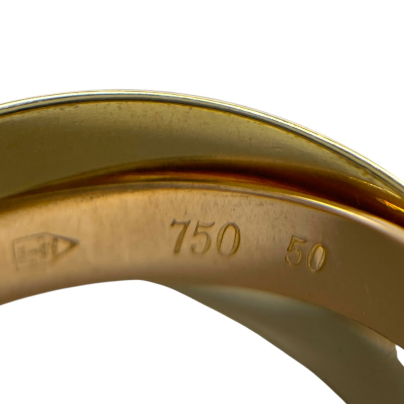 カルティエ Cartier トリニティリング ピンクゴールド×ホワイトゴールド×ゴールド 750 ジュエリー