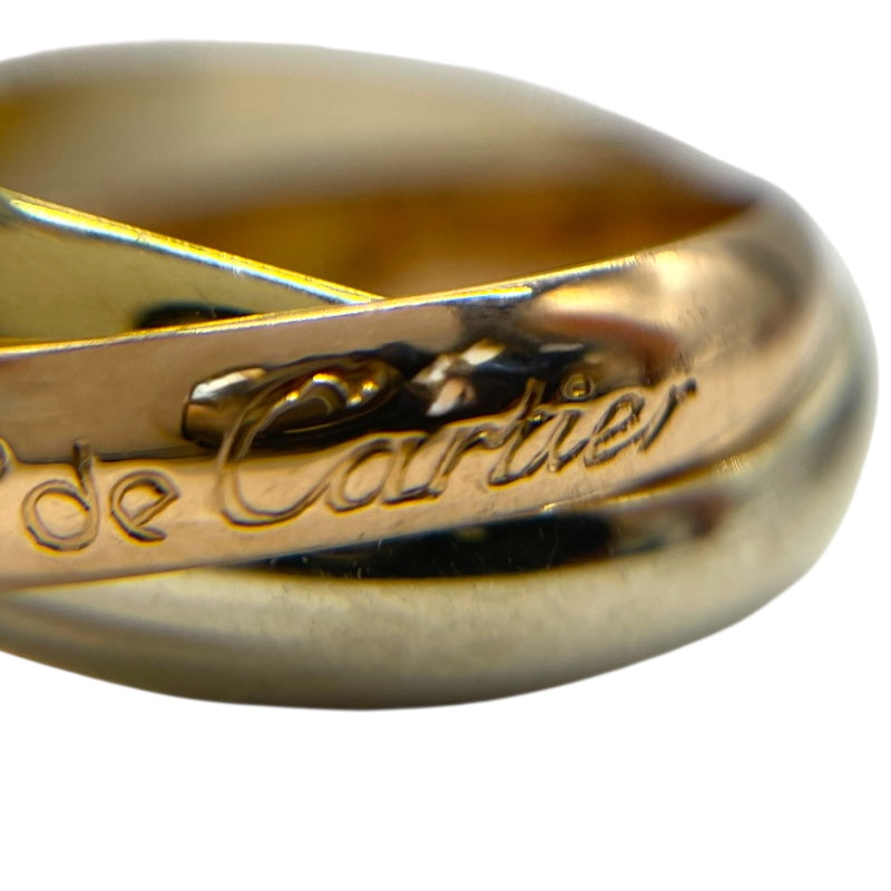 カルティエ Cartier トリニティリング ピンクゴールド×ホワイトゴールド×ゴールド 750 ジュエリー
