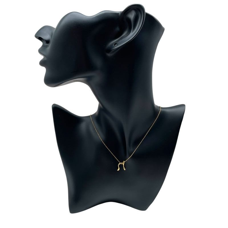 ティファニー TIFFANY＆CO レターネックレス ゴールド 750 ジュエリー