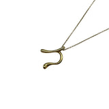 ティファニー TIFFANY＆CO レターネックレス ゴールド 750 ジュエリー