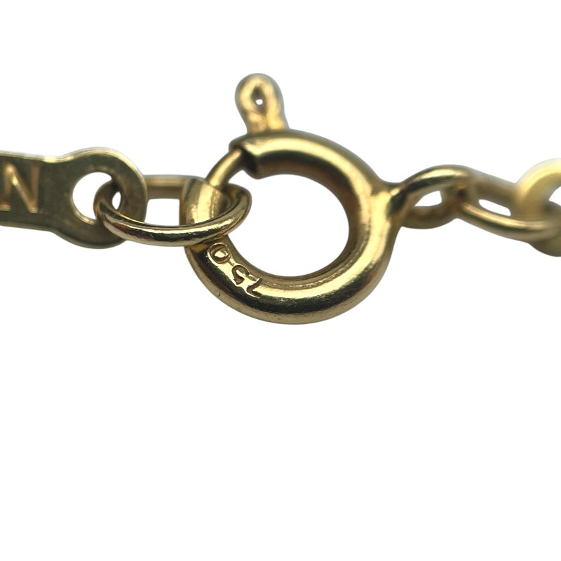 ティファニー TIFFANY＆CO レターネックレス ゴールド 750 ジュエリー