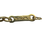 ティファニー TIFFANY＆CO レターネックレス ゴールド 750 ジュエリー
