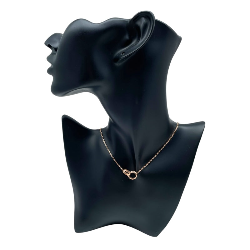 カルティエ Cartier ベビーラブダイヤネックレス ピンクゴールド 750 ジュエリー