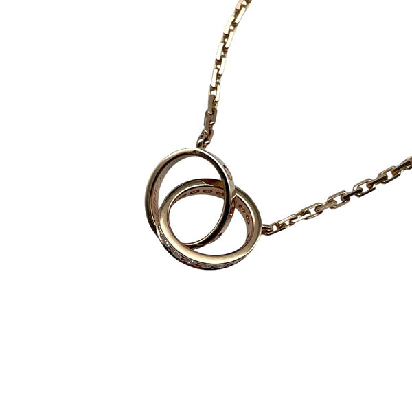 カルティエ Cartier ベビーラブダイヤネックレス ピンクゴールド 750 ジュエリー