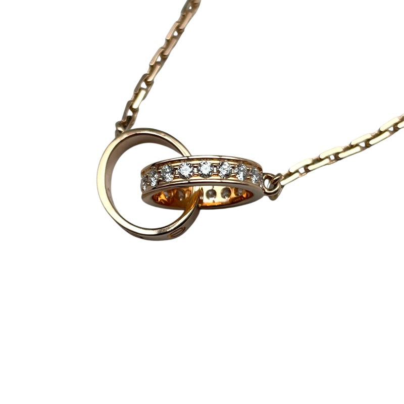 カルティエ Cartier ベビーラブダイヤネックレス ピンクゴールド 750 ジュエリー