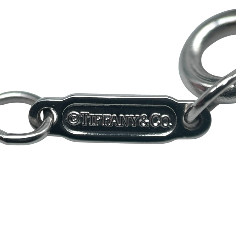 ティファニー TIFFANY＆CO オーバルキーネックレス ラージ プラチナ/ホワイトゴールド Pt950/Au750 ジュエリー