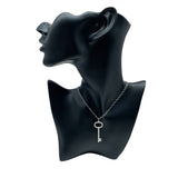 ティファニー TIFFANY＆CO オーバルキーネックレス ラージ プラチナ/ホワイトゴールド Pt950/Au750 ジュエリー