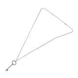 ティファニー TIFFANY＆CO オーバルキーネックレス ラージ プラチナ/ホワイトゴールド Pt950/Au750 ジュエリー