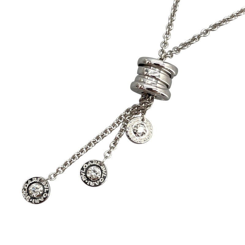ブルガリ BVLGARI ビーゼロワンエレメントネックレス ホワイトゴールド 750 ジュエリー