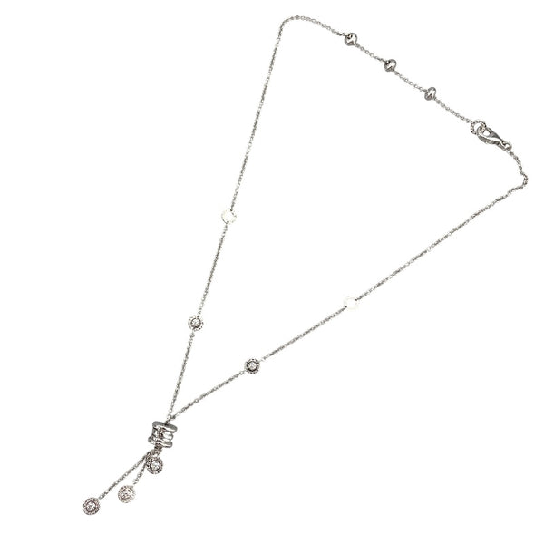 ブルガリ BVLGARI ビーゼロワンエレメントネックレス ホワイトゴールド 750 ジュエリー