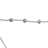 ブルガリ BVLGARI ビーゼロワンエレメントネックレス ホワイトゴールド 750 ジュエリー