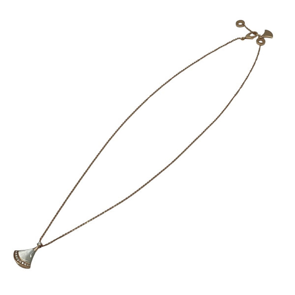 ブルガリ BVLGARI ディーバドリームネックレス ピンクゴールド 750/ダイヤモンド/MOP ジュエリー